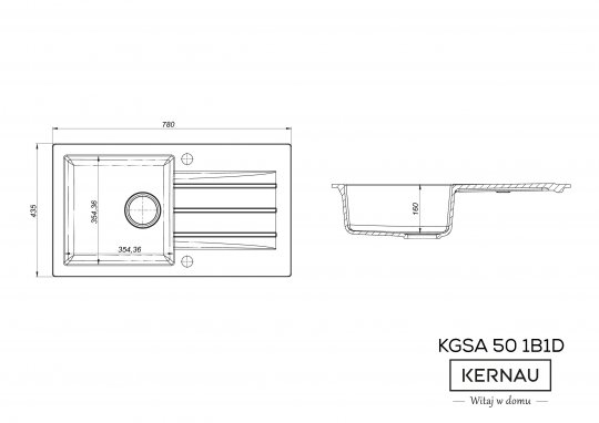 KGS A 50 1B1D BLACK METALLIC